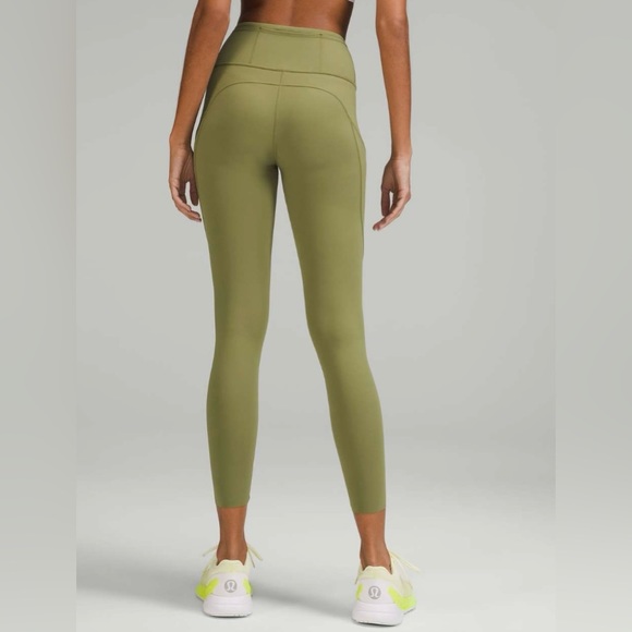 lululemon athletica Pants - Lululemon Fast and Free High-Rise Tight 25"
Bronze Green. Size 10.